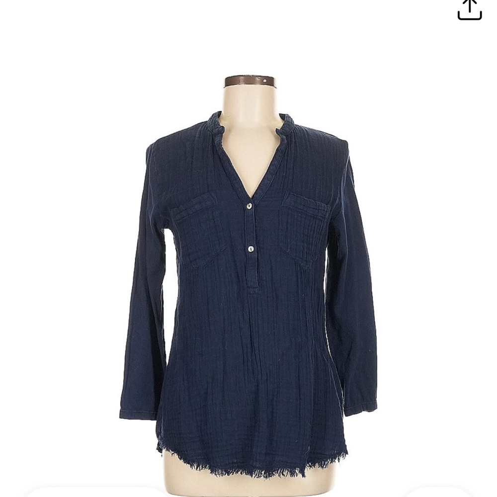Women's Navy Blue Top